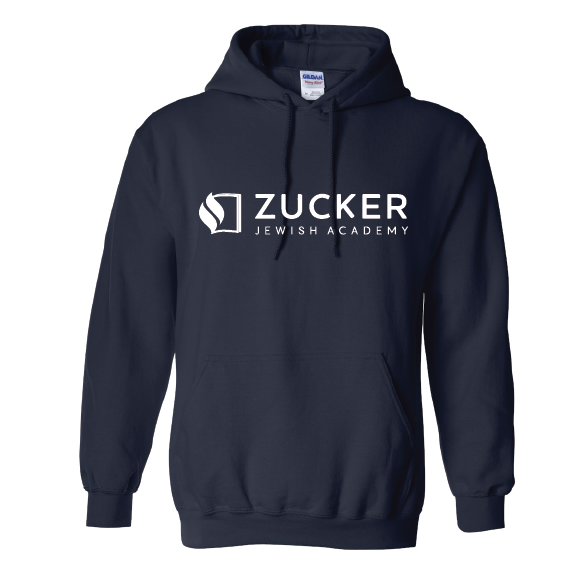 ZJA Pullover Hoodie – Navy