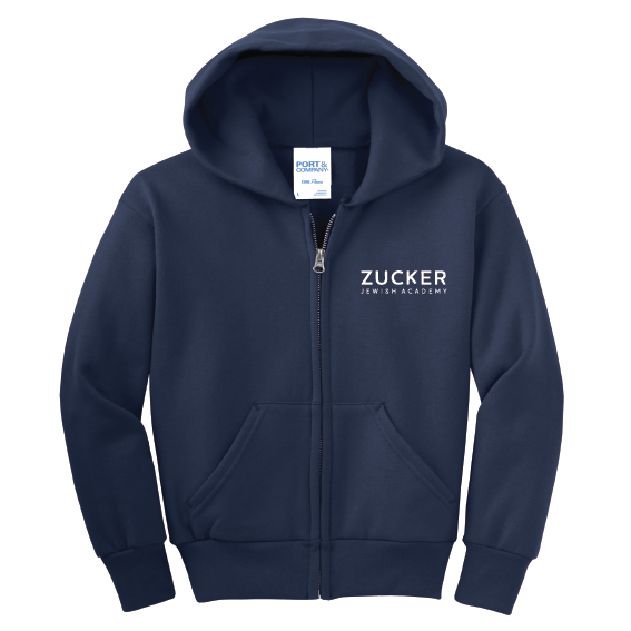Zucker Jewish Academy Soft Zipper Hoodie