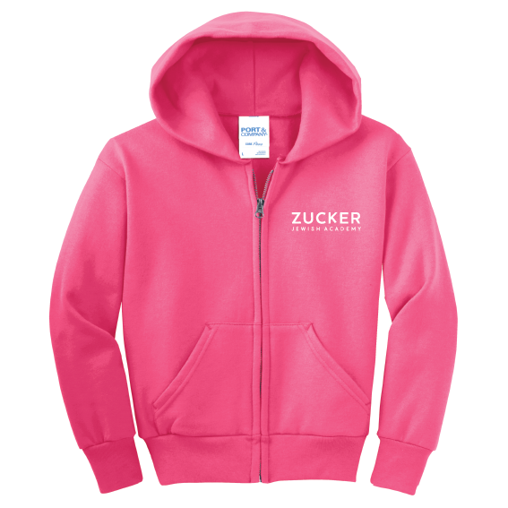 Zucker Jewish Academy Soft Zipper Hoodie